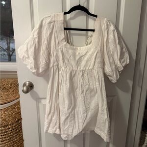 free people puff sleeve dress